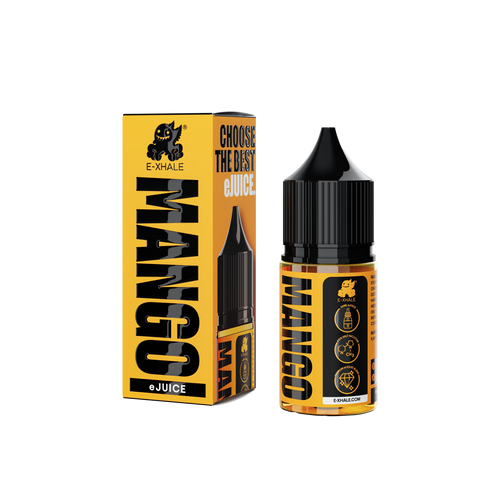mango mint vape juice E-XHALE 30ml eJuice 4% | Salt Nic Type_Vaporizer Flavors:Lemon Haze grade essence Ingredients Tobacco Geek Bar Pulse