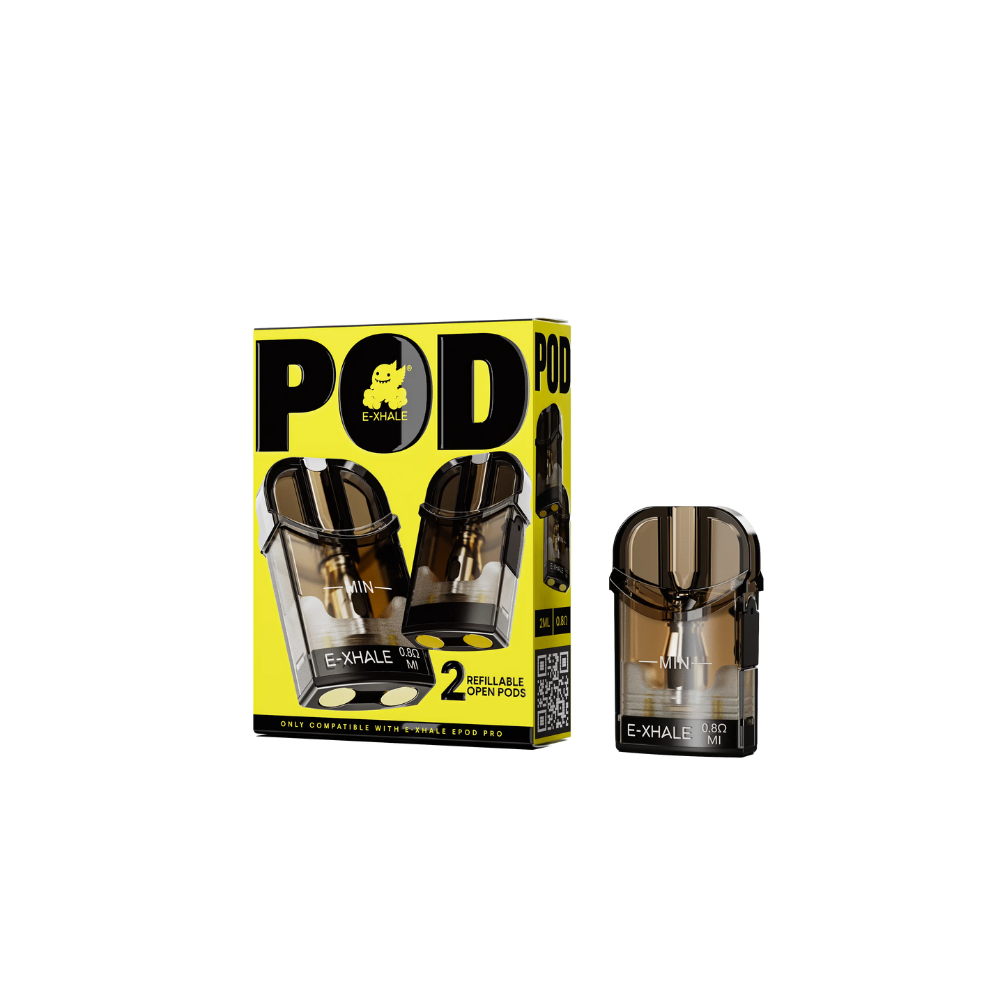 2ml Refillable eJuice Pod - 2 Pack