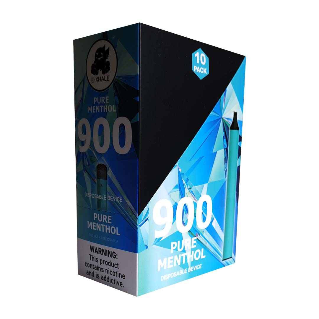 PURE MENTHOL: 10 PACK – E-XHALE