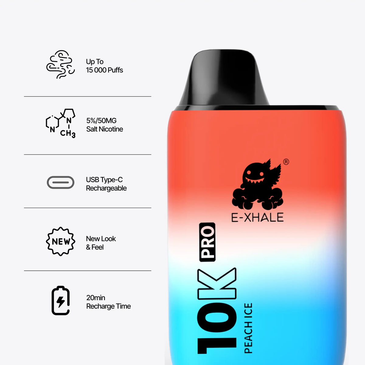 10K Pro - Peach Ice 5%