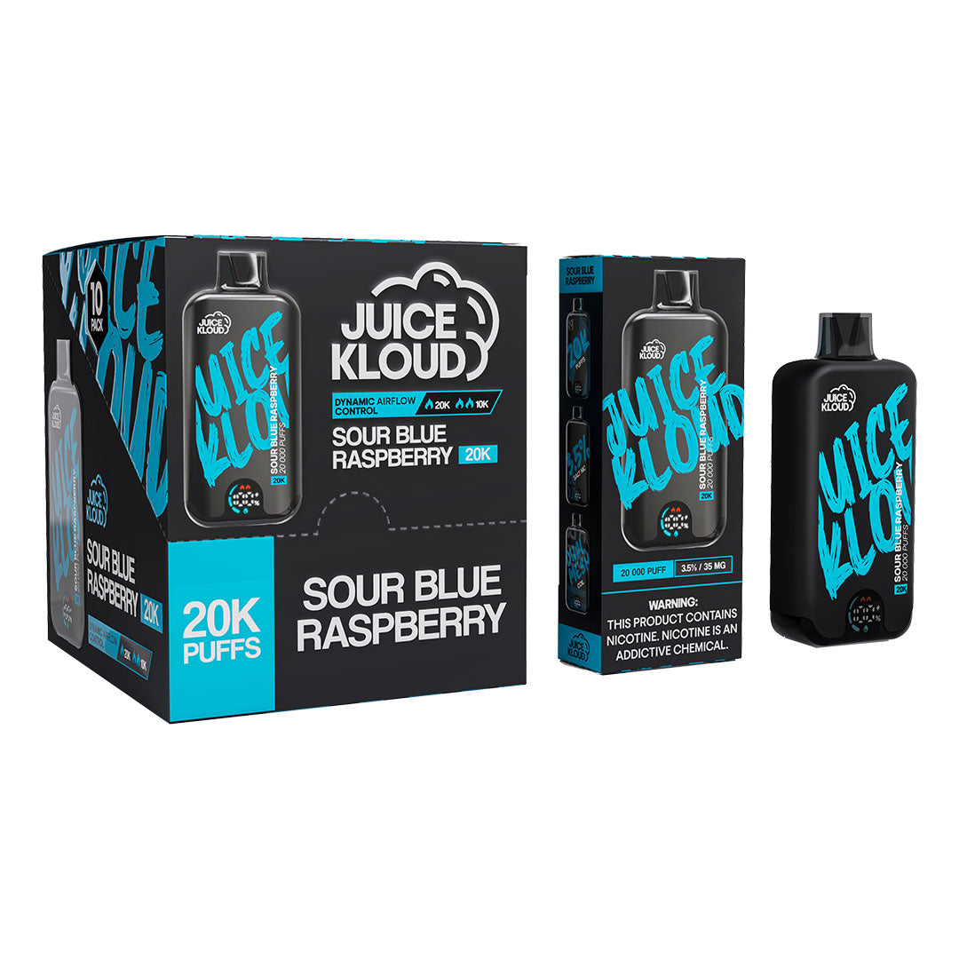 Sour Blue Raspberry 20K: 10 – E-XHALE