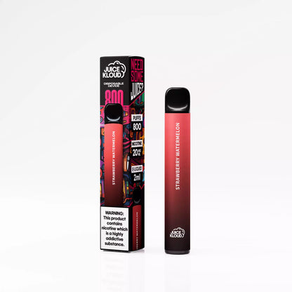 Juice Kloud 800 Puff Strawberry Watermelon - 2%/20mg Strength - Most Affordable South African Single-use Disposable Vape