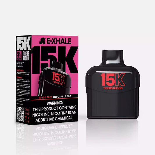 15K Tigers Blood 5%/50mg - Disposable Pod