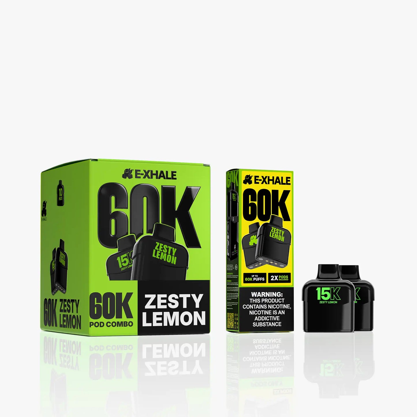 60K Zesty Lemon - 2-Pack Bundle (10 Pack)