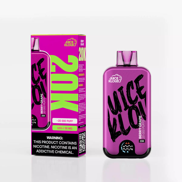 JK20K Berry Grape 3.5% - Rechargeable Disposable Vape Device
