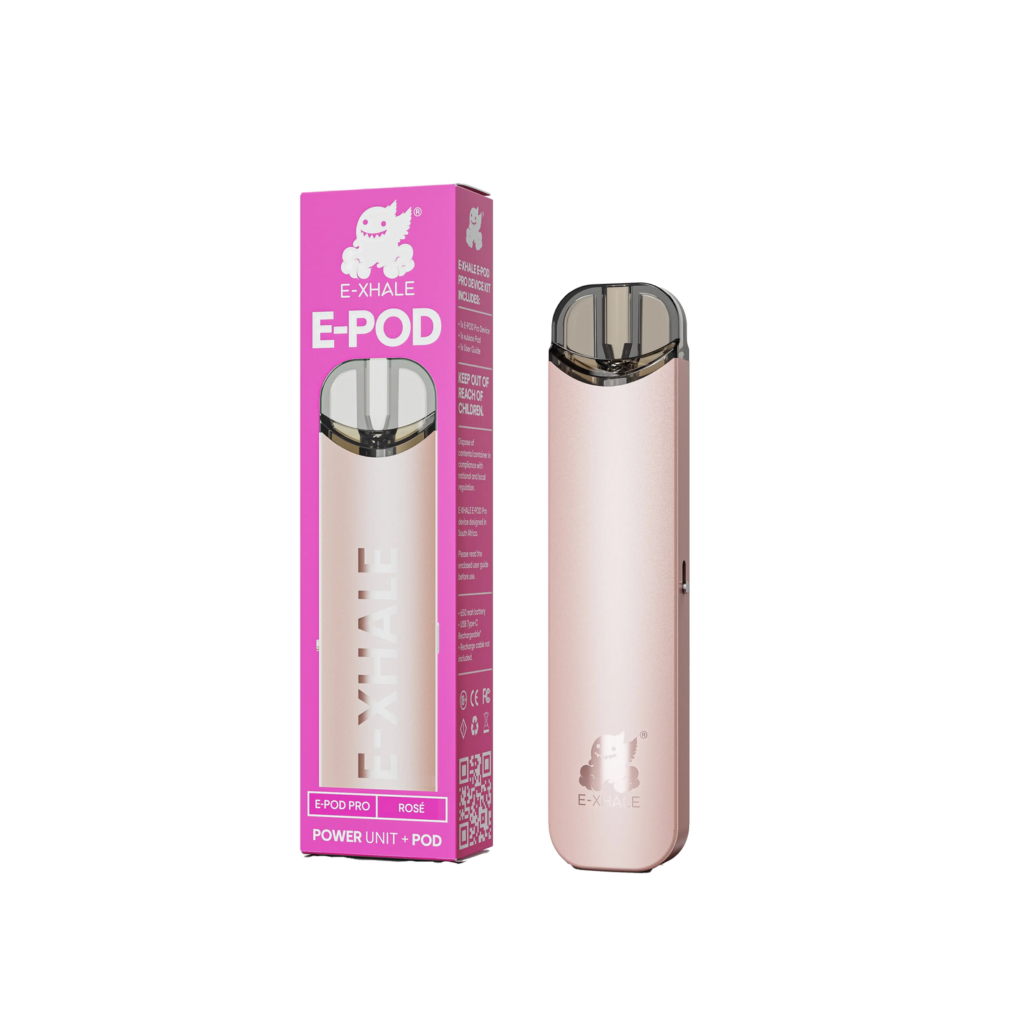 Rosé | E-Pod Pro Device Kit: 650mAH