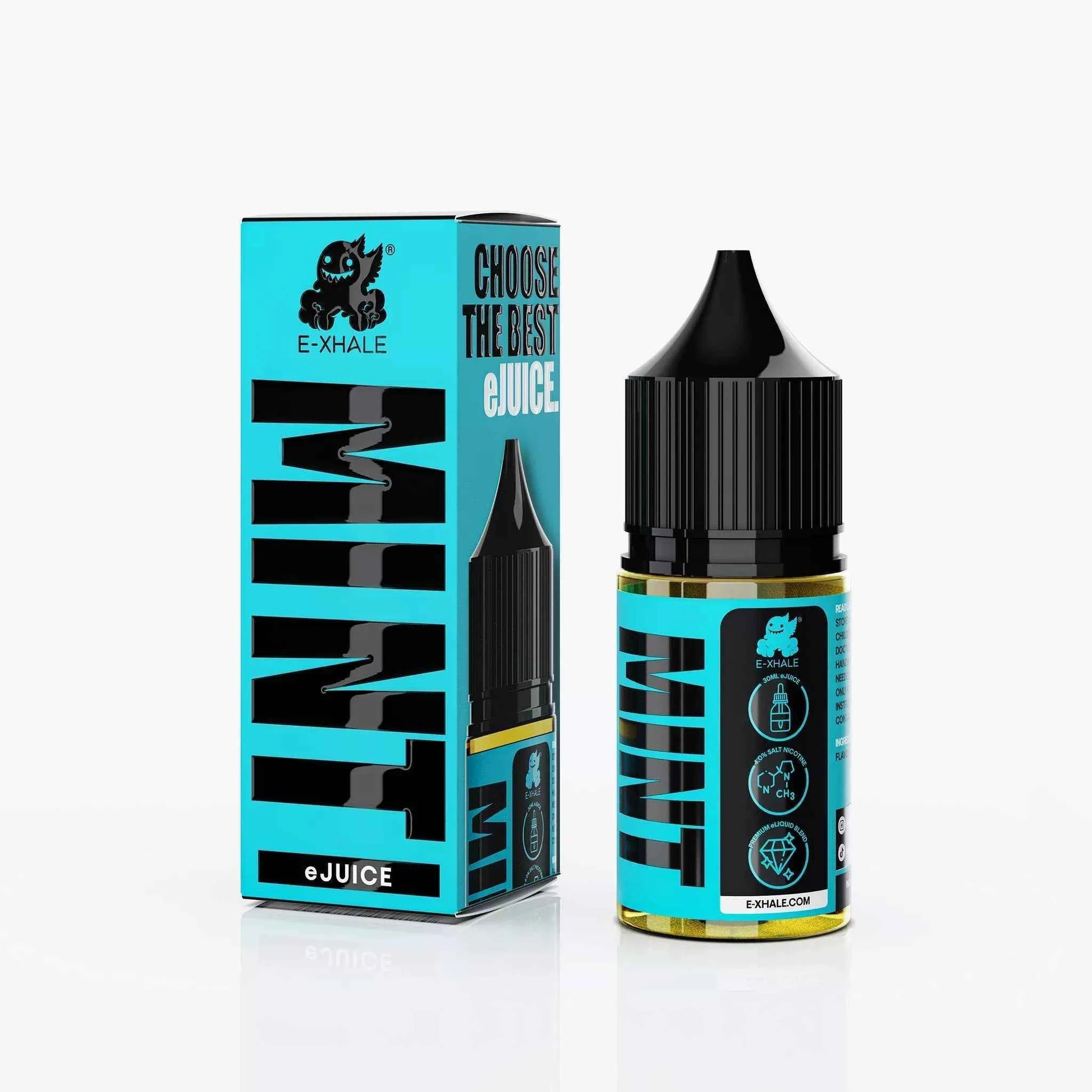 30ml Mint eJuice 4% Salt Nic E-XHALE 30ml Mint eJuice 4% Salt Nic E-XHALE